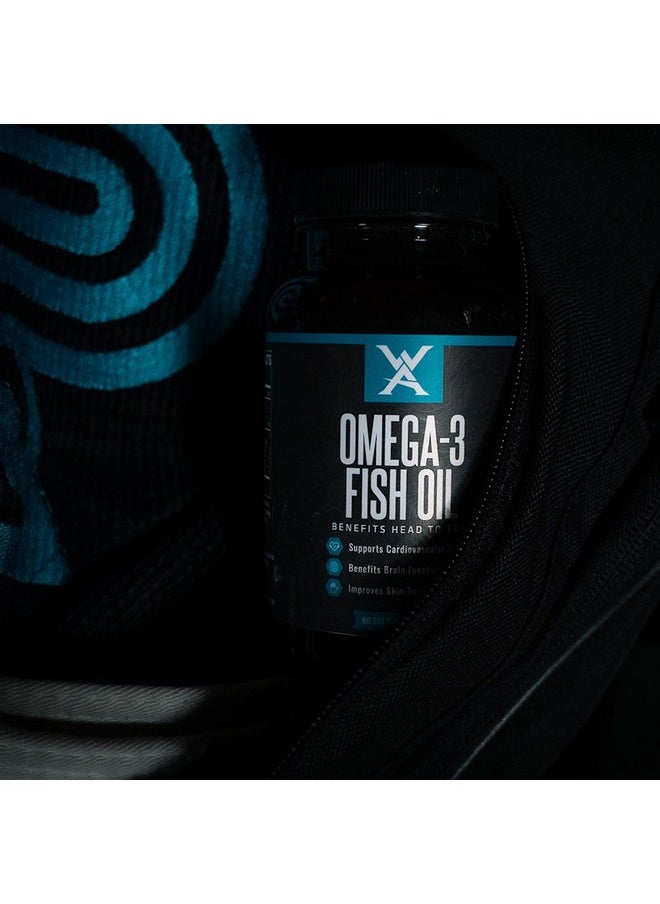 Wilderness Athlete Omega 3 Fish Oil ; Fatty Acid Supplements 1800Mg Epa Dha Omega 3 Supplement To Support Heart Health Brain Function And Skin Tone  - Image 4