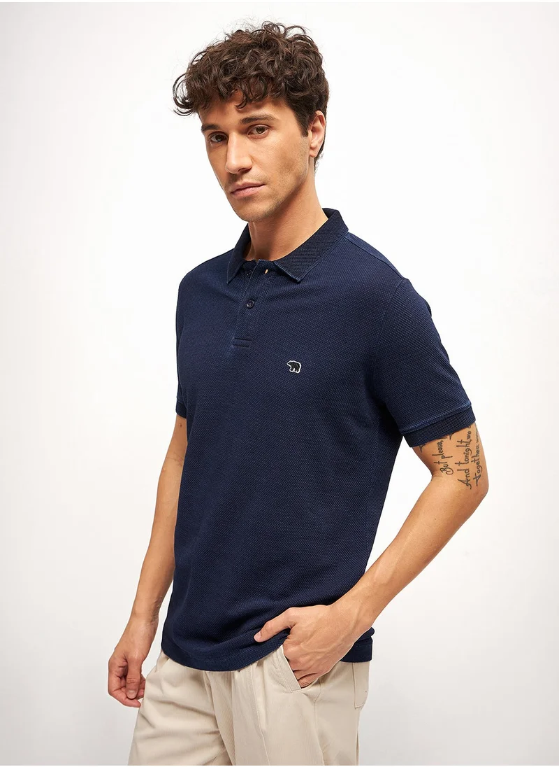 THE BEAR HOUSE Men’s Polo T-Shirt – Soft, Breathable Cotton, Classic Fit for Comfort, Stylish Casual Shirt for Everyday Wear, Summer, and Outdoor Activities