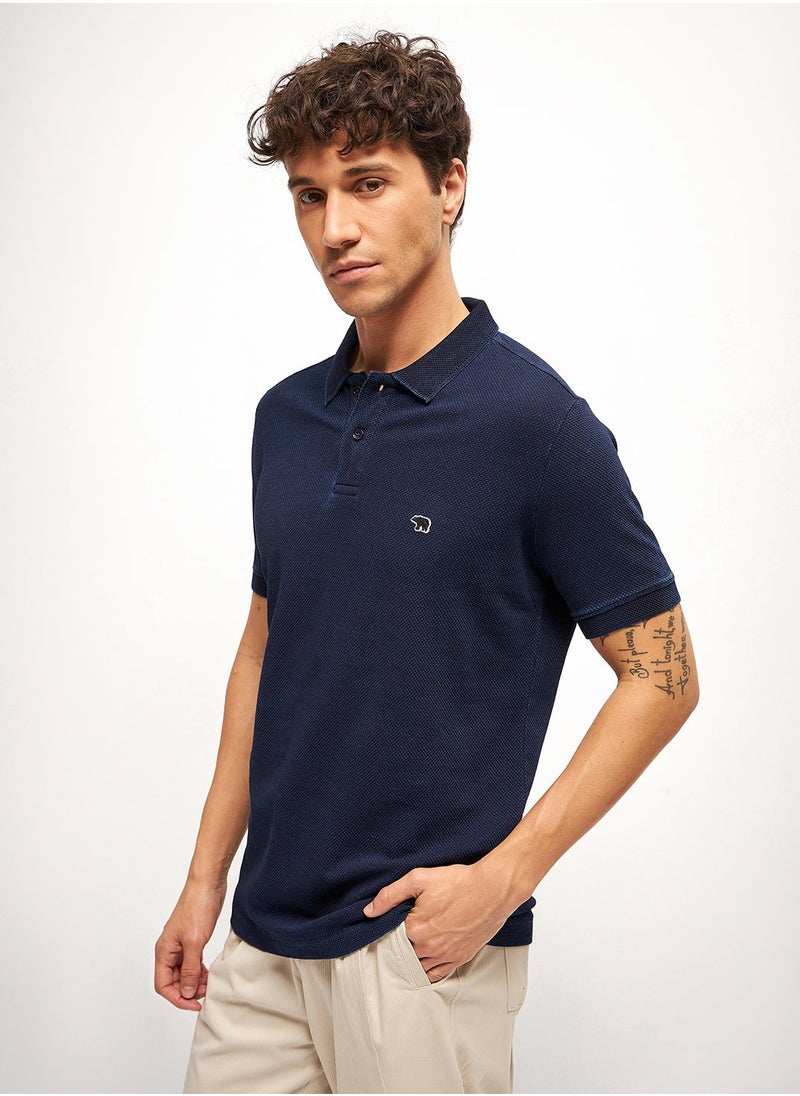 THE BEAR HOUSE Men’s Polo T-Shirt – Soft, Breathable Cotton, Classic Fit for All-Day Comfort, Stylish Casual Shirt for Summer, Everyday Wear & Outdoor Activities  - Image 1
