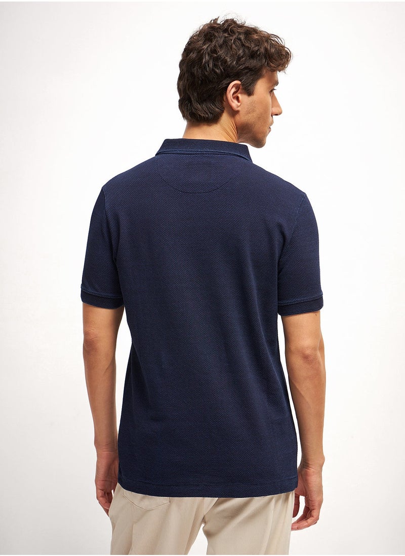 THE BEAR HOUSE Men’s Polo T-Shirt – Soft, Breathable Cotton, Classic Fit for All-Day Comfort, Stylish Casual Shirt for Summer, Everyday Wear & Outdoor Activities  - Image 4