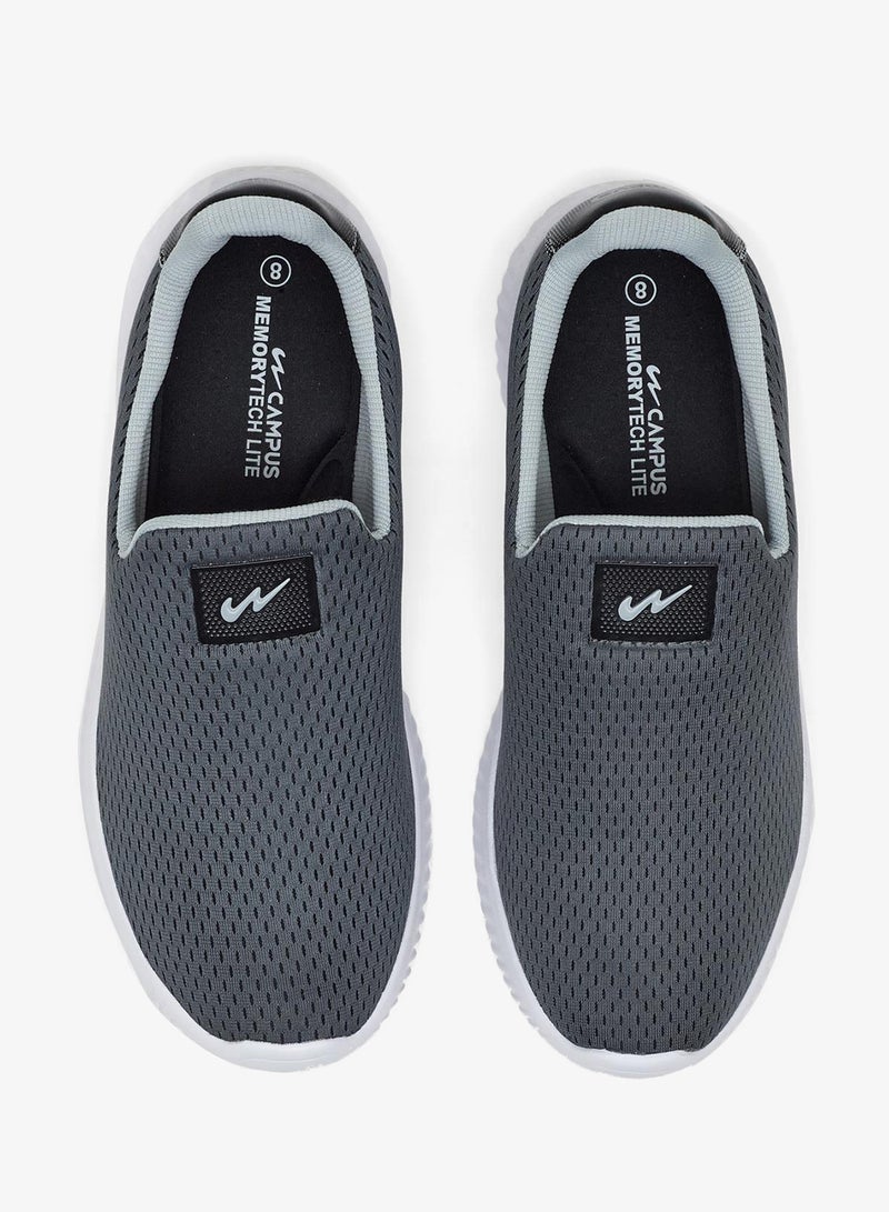CAMPUS Men's Grey Low-Top Sneakers - Lightweight Shoes, Minimalist Designed for Style - Image 3