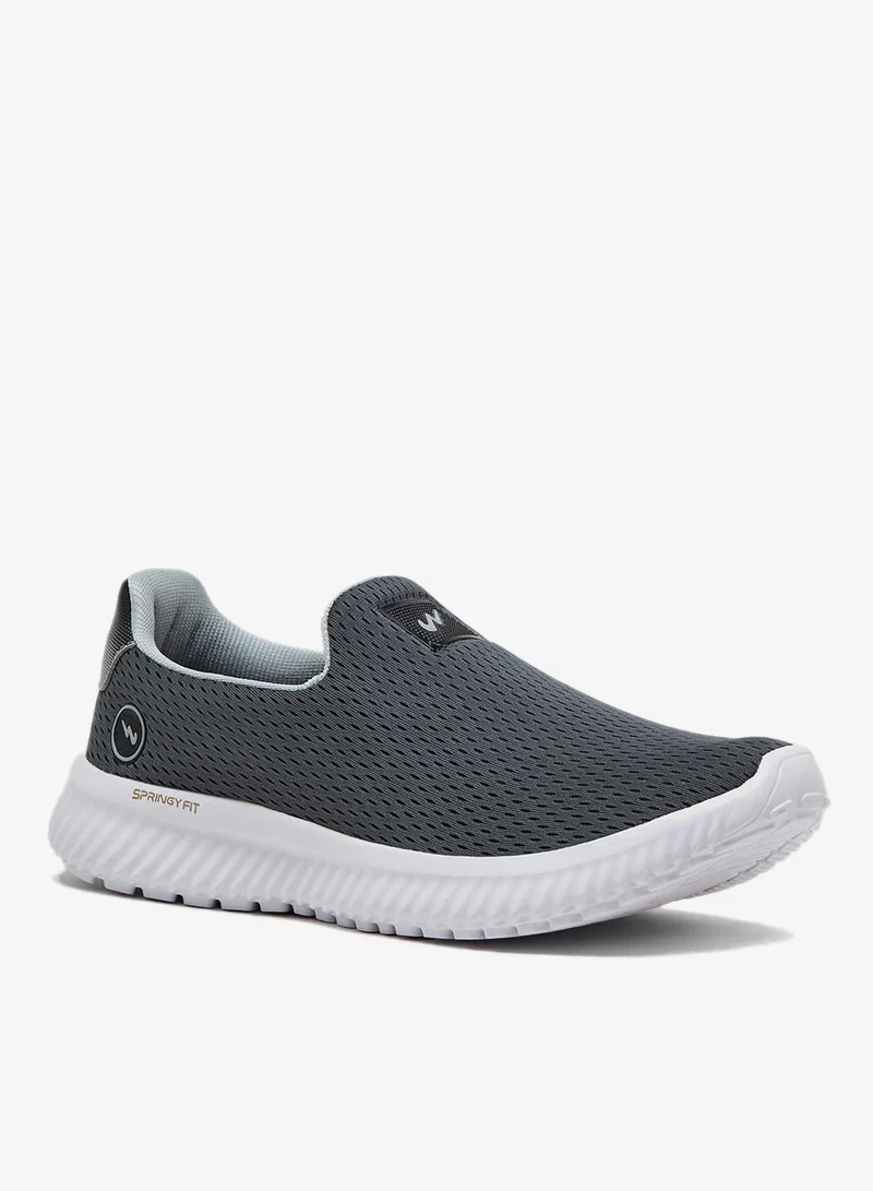 Campus Men's Grey Low-Top Sneakers - Lightweight Shoes, Minimalist Designed for Style