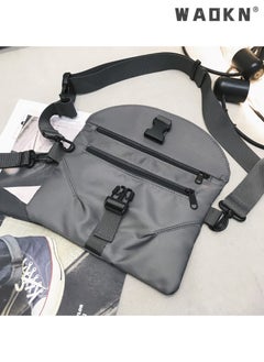 WAOKN Waterproof Sling Bag Crossbody Bag for Men Backpack for Men Sling Backpack Hiking Daypack Multipurpose Cross Body Bag Chest Bag Lightweight Slim Gym Backpack for Men Women Cycling Hiking Travel  - Image 4