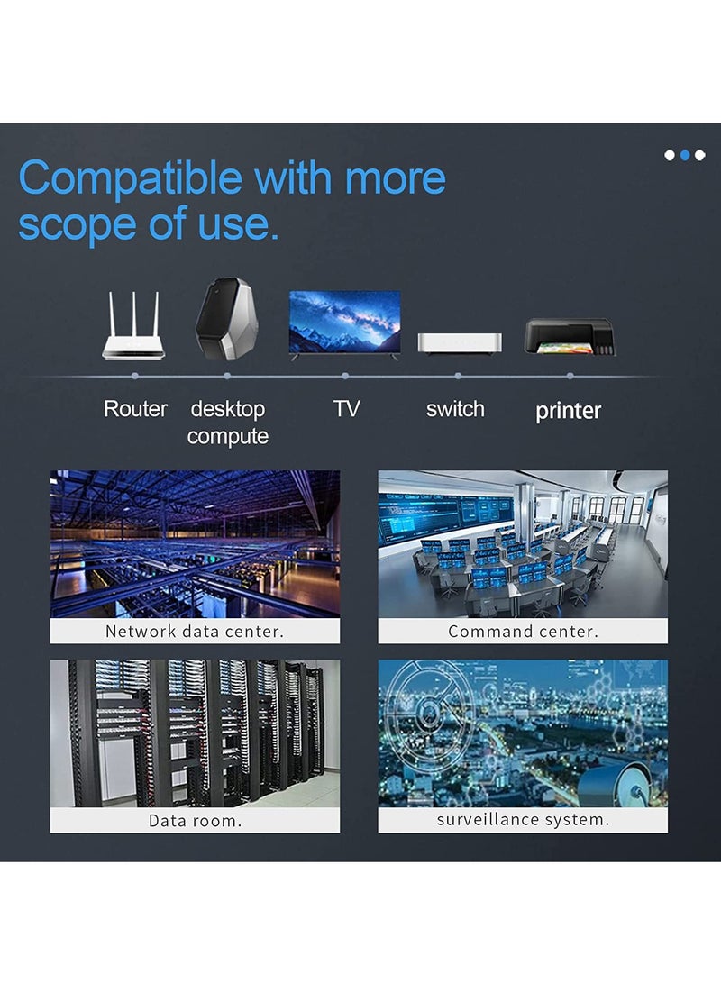 12Pcs RJ45 Port Lock with 1 Key, RJ45 Dust Blocker and Port Protector, Ethernet Dust Cover Cap for Female Port Devices, Compatible with RJ45 Port Devices, White - Image 5