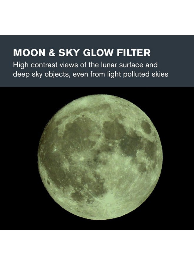 Celestron - Telescope Moon Filter - Eyepiece Accessory - Reduces Moon Glare and Enhances Lunar Crater Details - Great for Full Moon Observing - Works with Any Telescope That Accepts 1.25" Eyepieces - Image 2