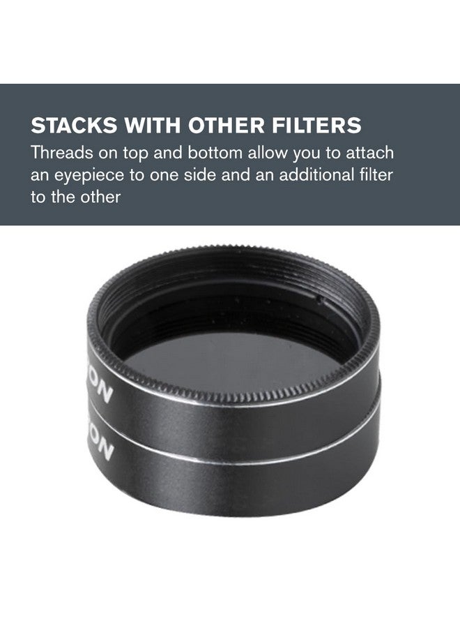 Celestron - Telescope Moon Filter - Eyepiece Accessory - Reduces Moon Glare and Enhances Lunar Crater Details - Great for Full Moon Observing - Works with Any Telescope That Accepts 1.25" Eyepieces - Image 5