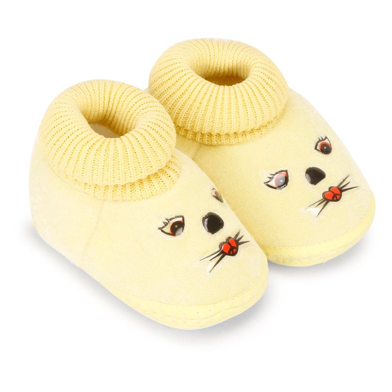 Dhairya Collection Kids Shoes/Kids Footwear/Baby Shoes/Baby Booties/Booties/New Born Baby Shoes Pack Of 3, Assorted,8 - Image 3