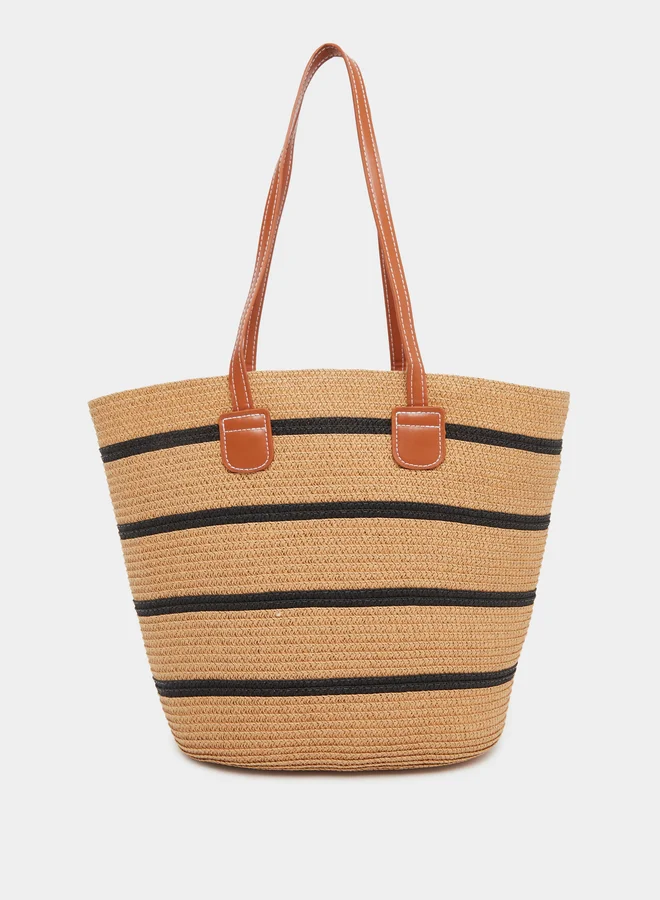 Styli Styli Stripe Bag and Hat Set