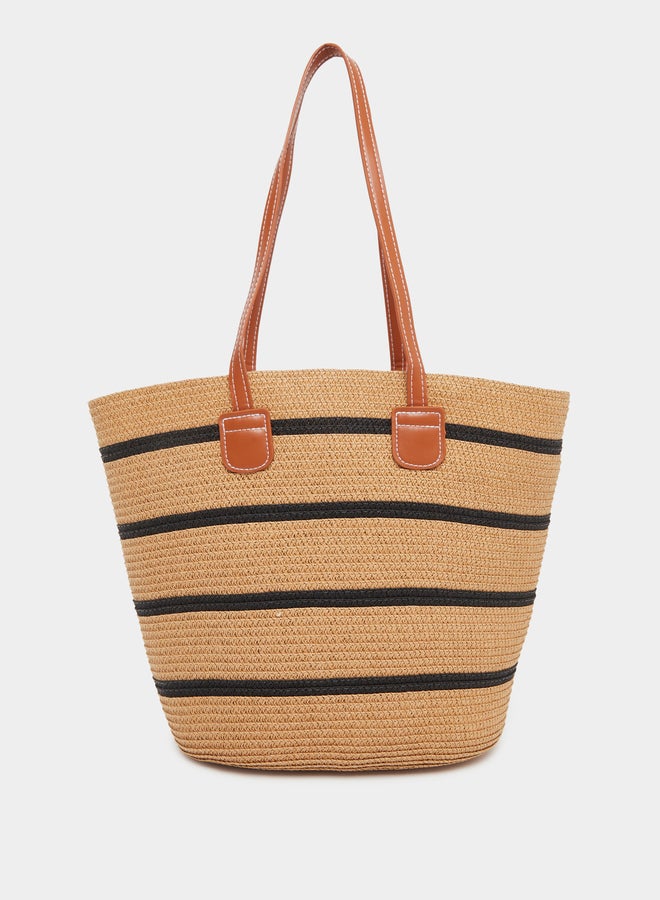 Styli Stripe Bag and Hat Set - Image 4