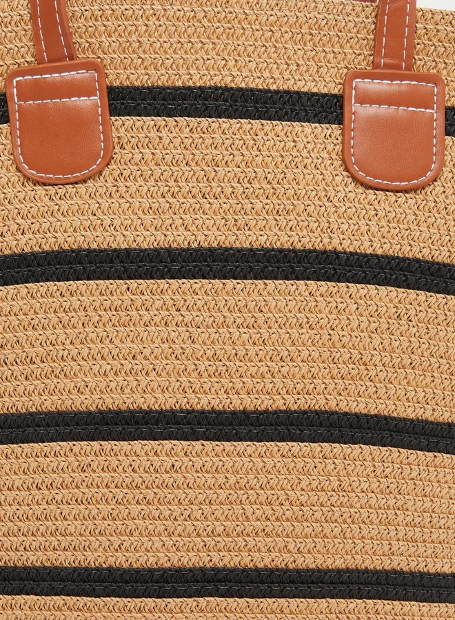 Styli Styli Stripe Bag and Hat Set