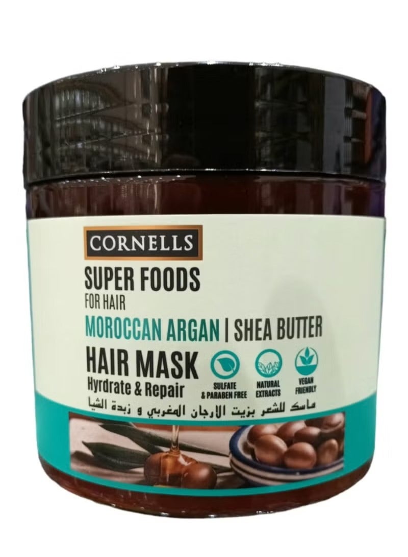 Hair Mask With Moroccan Argan Oil and Shea Butter 475 ml