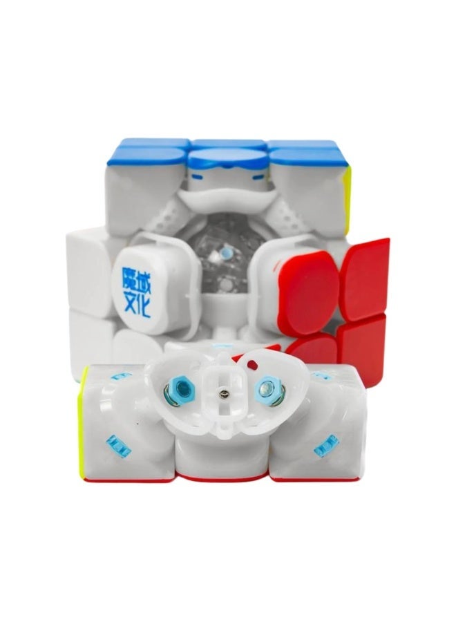MoYu AoLong V5 3x3 Magnetic Speed Cube | 48-Magnet Stickerless Puzzle with Carbon-Fiber Core & 64-Setting Dual Adjustment (Matte) - Image 4