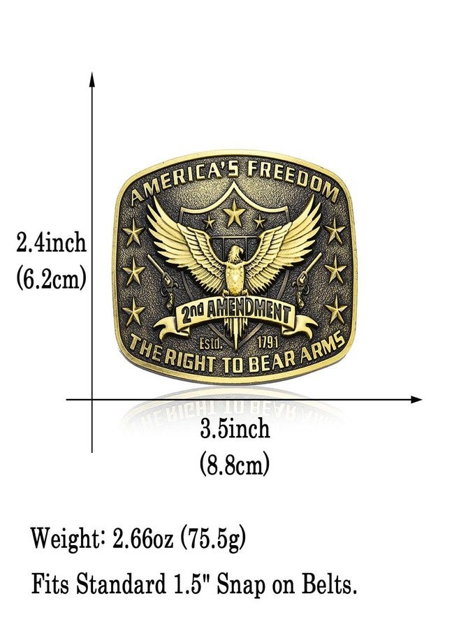 MASOP VOGU Western Belt Buckle for Men American Freedom Belt Buckles Cowboy Cowgirl Rodeo Belts Buckle Mens Jean's Accessory - Image 5