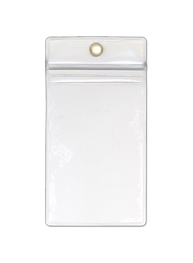 STORE SMART USB Flash Drive/Memory Cards & Business Card Holders 10-Pack - Zip-Top and Hang Hole - Open Short Side (R3578ZIPS-FLASH-10) - Image 4