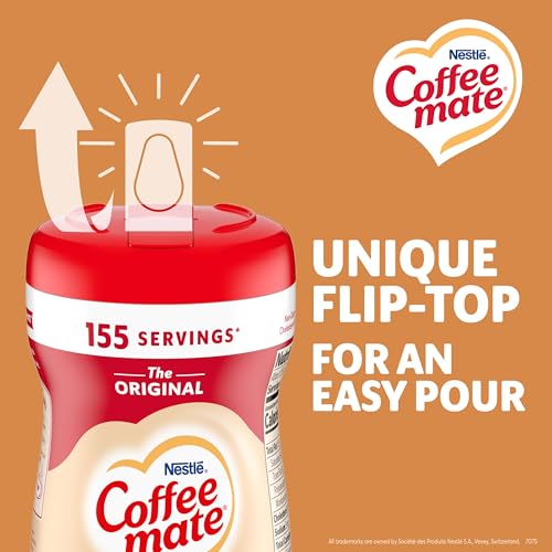 Coffee Mate Nestle Coffee mate Coffee Creamer, Original, Powder Creamer, 11 oz Canister (Pack of 12) - Image 4