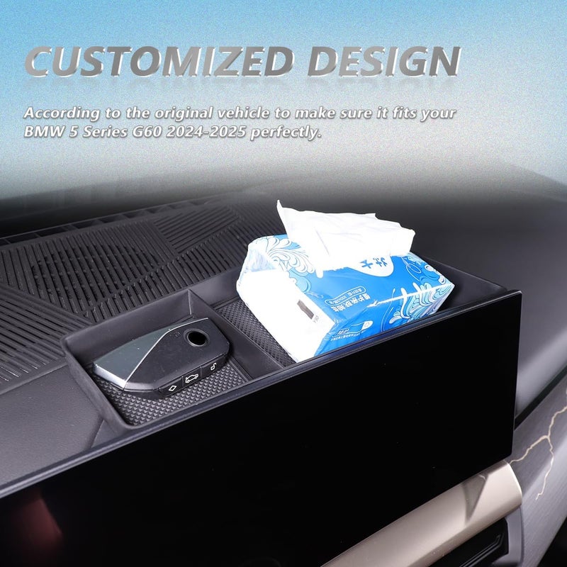 JONKOKO Car Center Console Insert Organizer for BMW 5 Series - Image 3