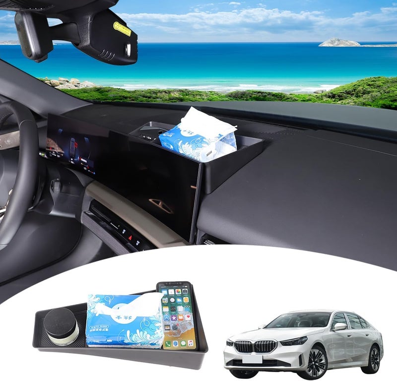JONKOKO Car Center Console Insert Organizer for BMW 5 Series - Image 1
