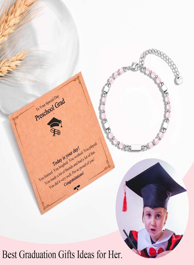 FIEEFX Preschool Graduation Gifts for Girls Class of 2026 Pre K Graduation Compass Bracelet Jewelry with Graduation Card for Her Women Daughter Granddaughter Niece Friends - Image 2