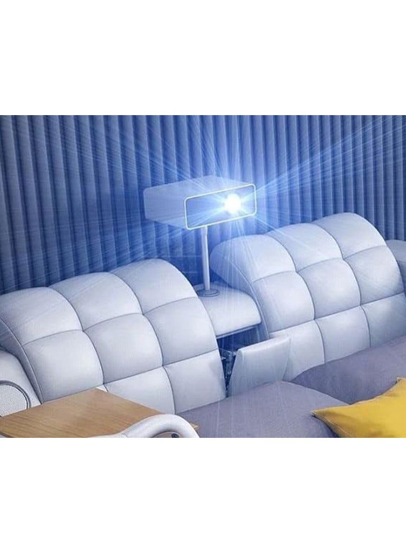 AWD Smart Bed Provided with Projector, Wireless Charging, Bluetooth Speaker, Stool, Small Dressing Table, Safe Box, Side Cabinet and Massage for Back and Neck. King Size Smart Bed. - Image 3