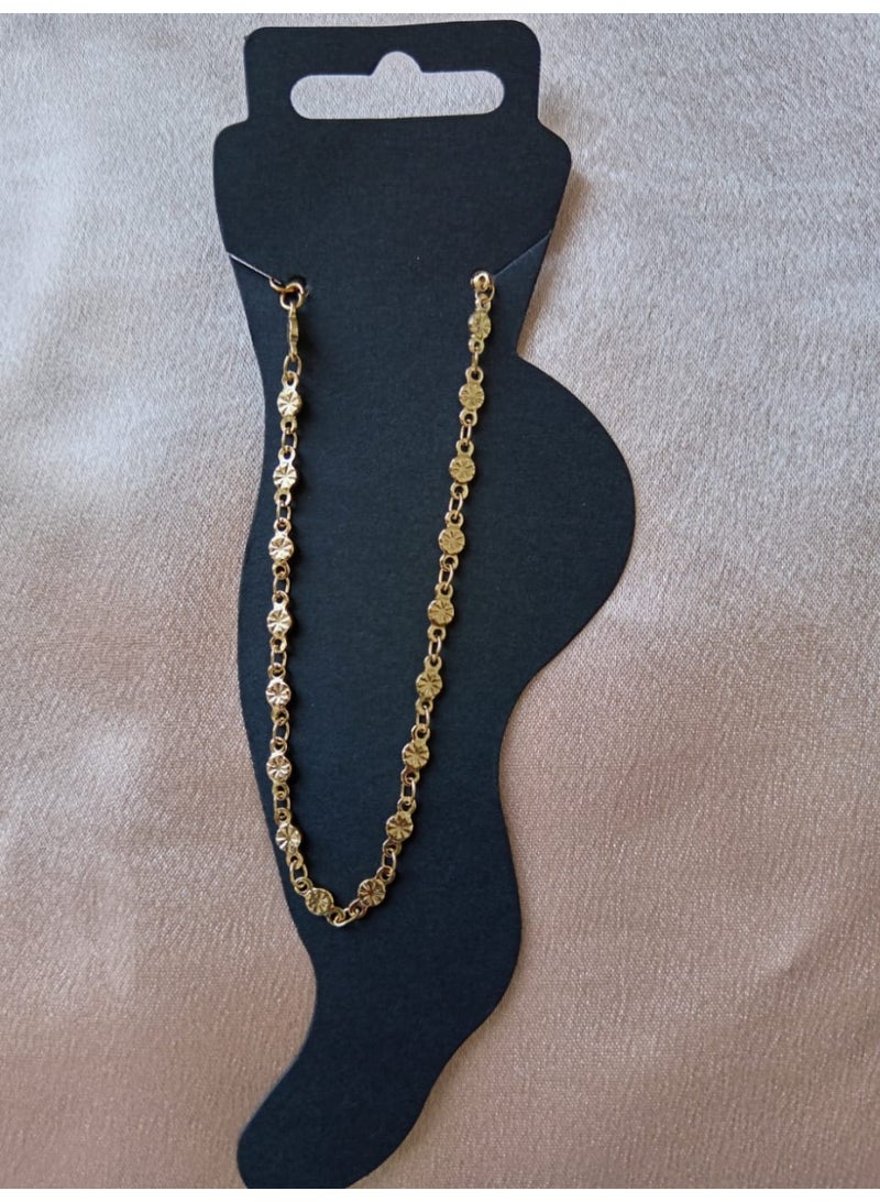 18k Gold Plated  Anklet - Image 1