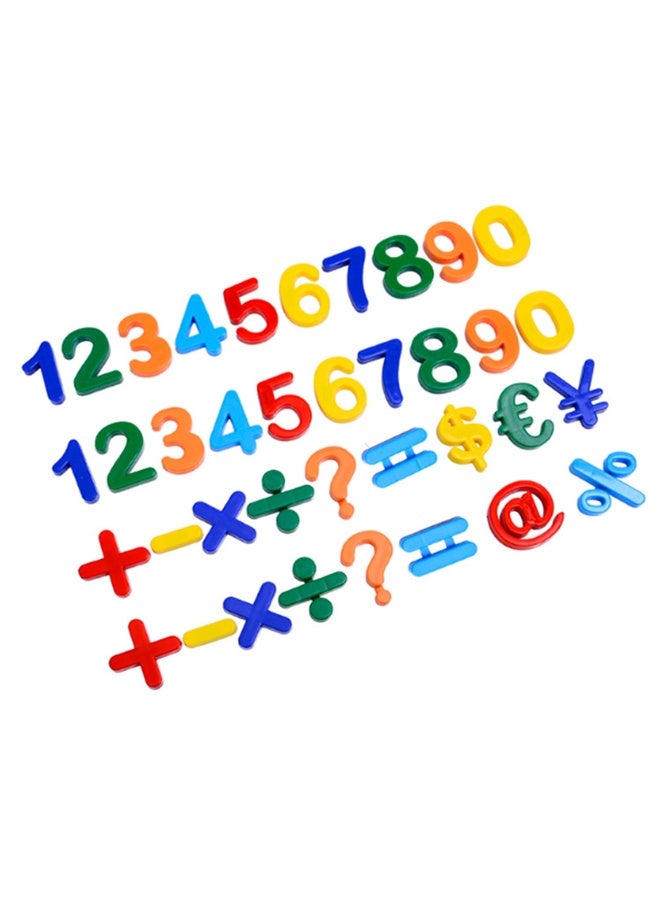 Magnetic Alphabet Letters, Numbers & Symbols Learning Set for Kids 3+ Years – Multicolor Educational Fridge Magnets - Image 1