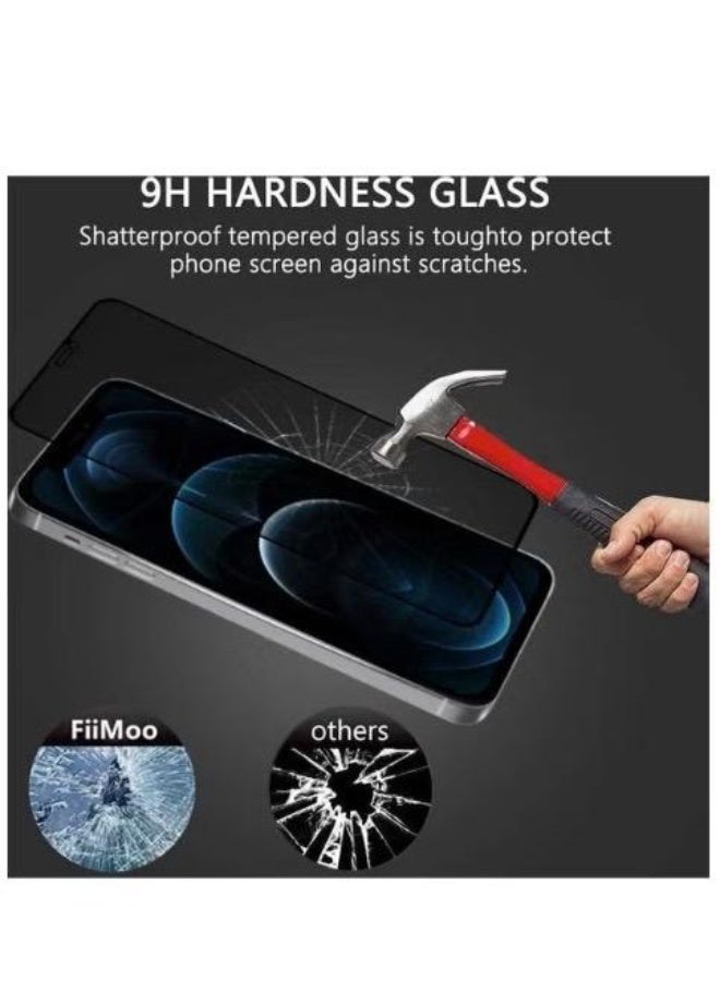 Privacy Screen Protector For Apple iPhone 15Pro 9H Hardness Anit Spy Tempered Glass [100% Privacy Protection], Bubble Free Easy Installation, Full Coverage And Anti Scratch - Image 2