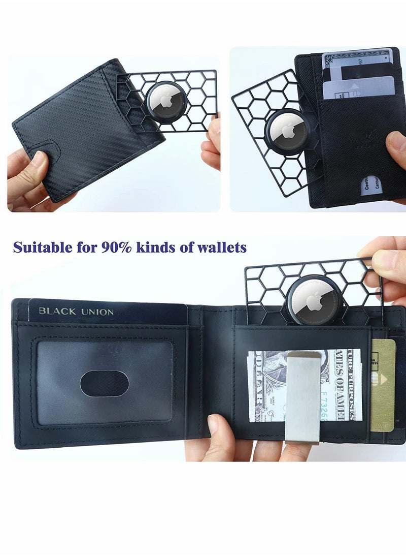 Generic - Wallet Case for Apple AirTag Protective Case, Wallet Case, Slim Thin Card Case Holder for Apple AirTag Size of a Credit Card for Purse, Wallet, Anti-Lost Wallet Purse Accessories for AirTag - Image 1