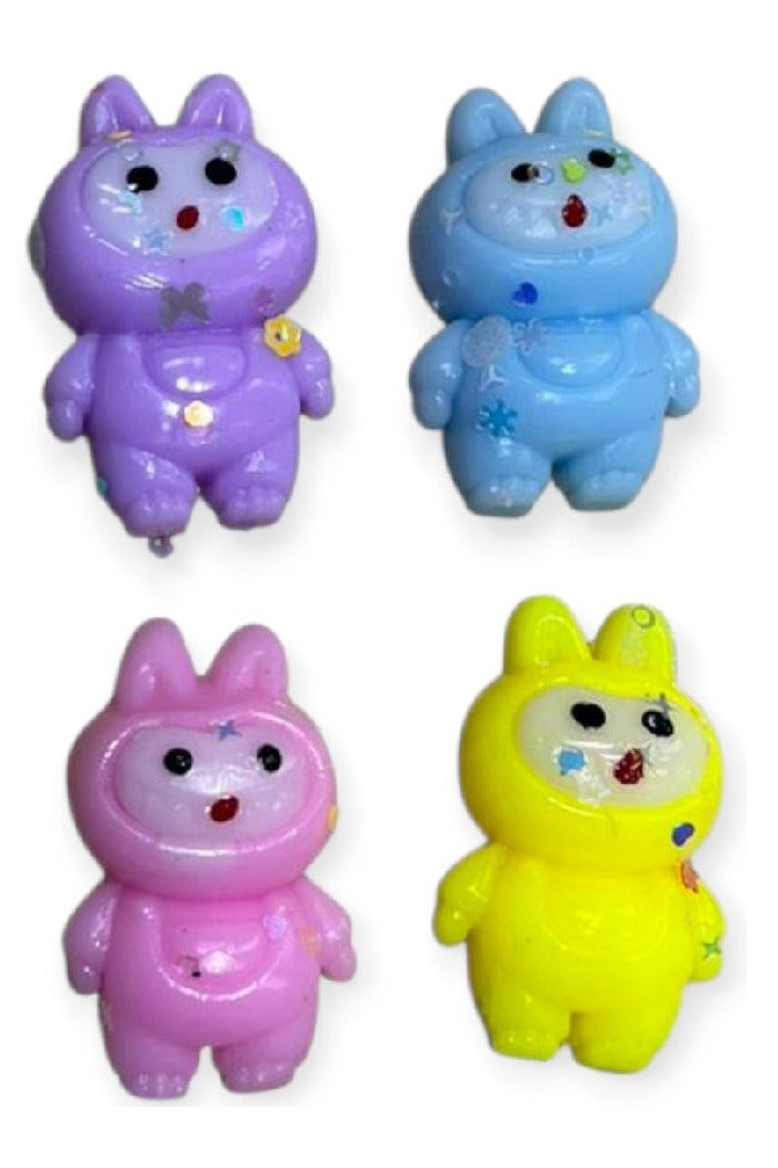 squishy لعبو بو طابة لعبة فidget مريحة لابو بو 2025 4 قطع - Image 1