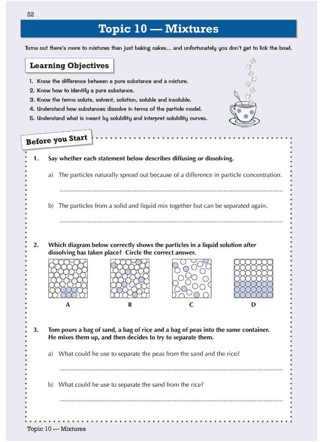 null - KS3 Science Year 7 Targeted Workbook (with answers) - Image 1
