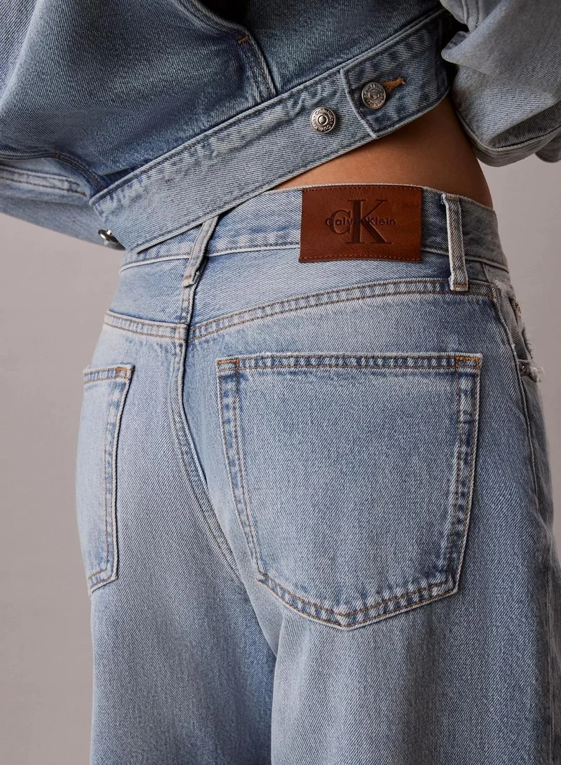 Calvin Klein TINTED CRUISE Wide Leg Jeans for Women | Best Price UAE