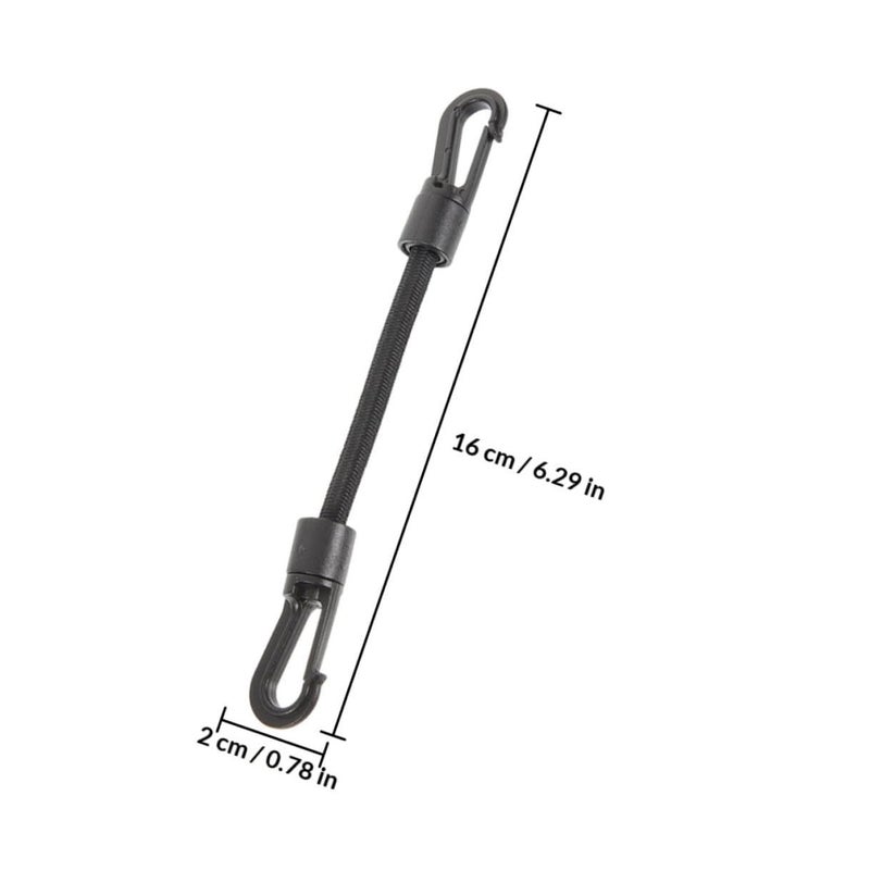 Multi Function Elastic Bungee Cord Hooks 3 Pcs For Kayak Tie Down Straps Outdoor Camping Small Buckle Strap Accessories - Image 3