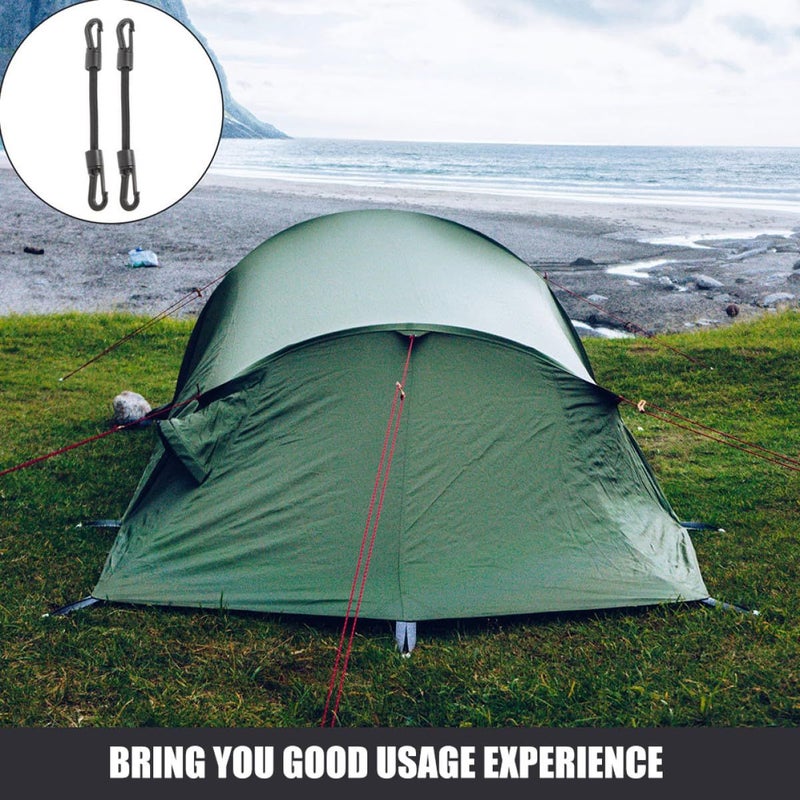 Multi Function Elastic Bungee Cord Hooks 3 Pcs For Kayak Tie Down Straps Outdoor Camping Small Buckle Strap Accessories - Image 5