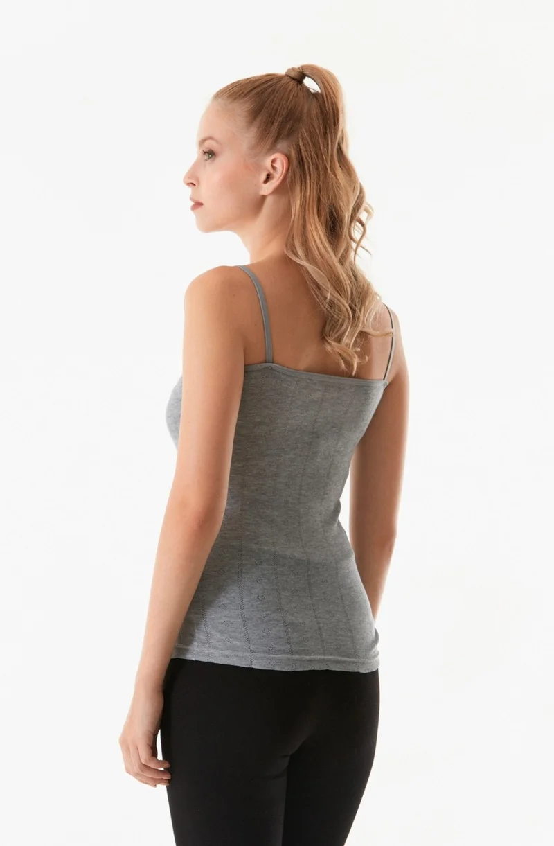 FullaModa Lace Strappy Undershirt