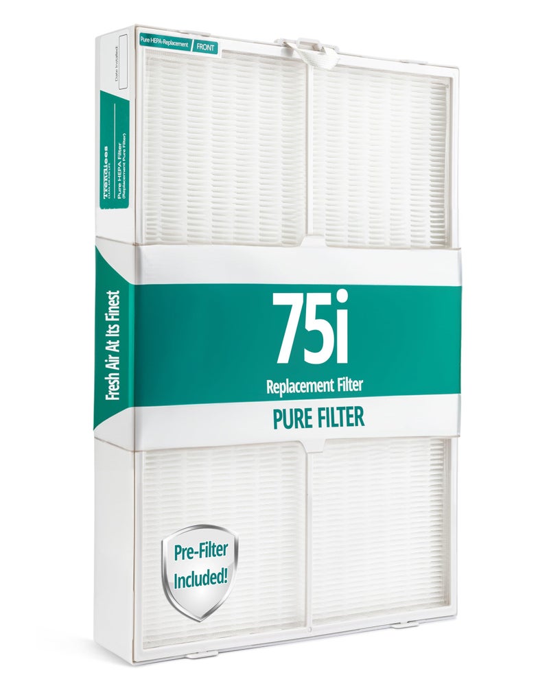 Alen Air Purifier Filter Replacement  BreatheSmart 75i  PURE  H13 True HEPA B7Fresh Compatible Pure