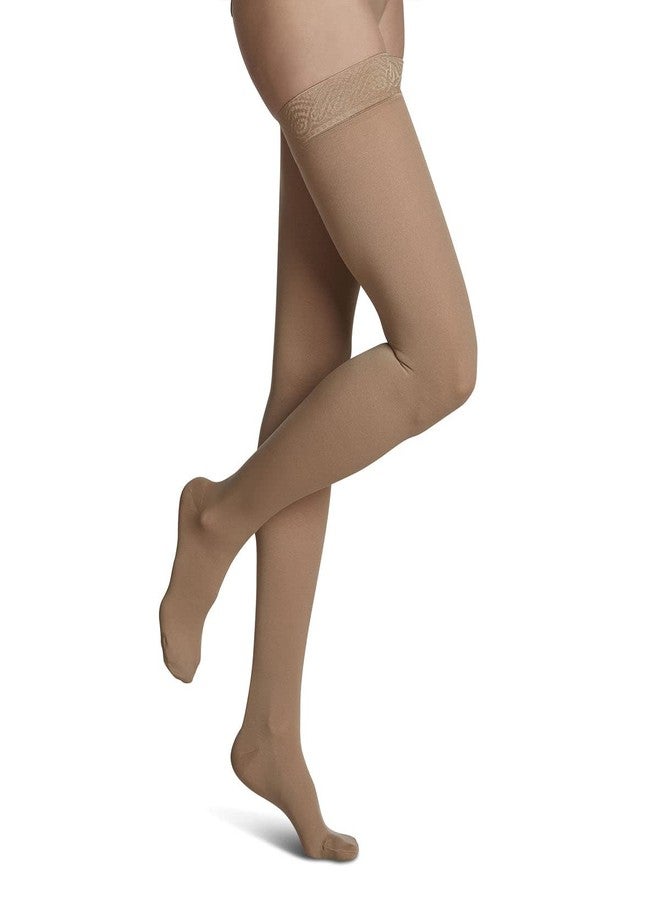 SIGVARIS 862NMSW36 20-30 mmHg Select Comfort Thigh High-Med-Shrt-Suntan - Image 4