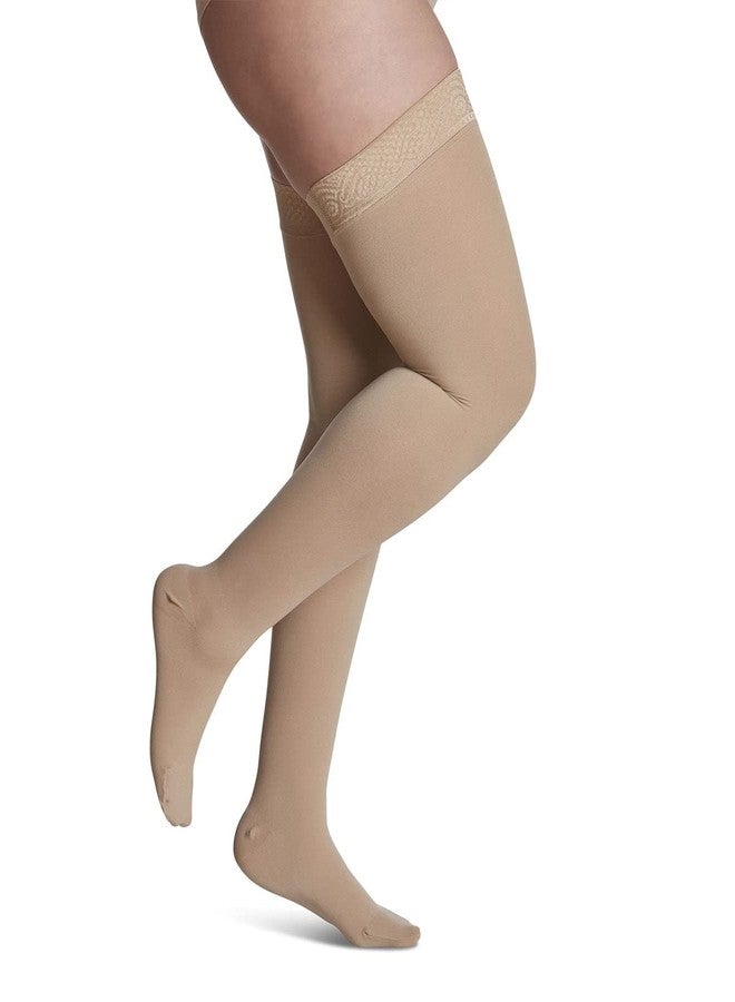 SIGVARIS 862NMSW36 20-30 mmHg Select Comfort Thigh High-Med-Shrt-Suntan - Image 3