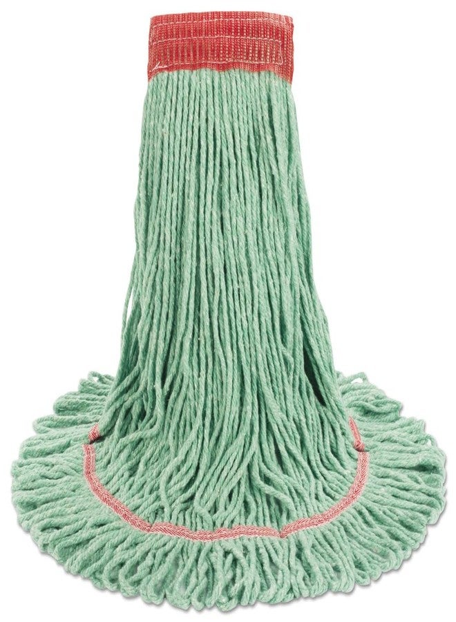 Boardwalk 503GNEA Super Loop Wet Mop Head, Cotton/Synthetic, Large Size, Green - Image 2