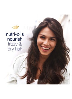 DOVE HAIR Dove Nutritive Solutions Anti Frizz Shampoo For Frizzy Tangled Hair Oil Therapy With Nutrioils Moisturizing Shampoo Formula Smooths Hair 12 Oz  - Image 3