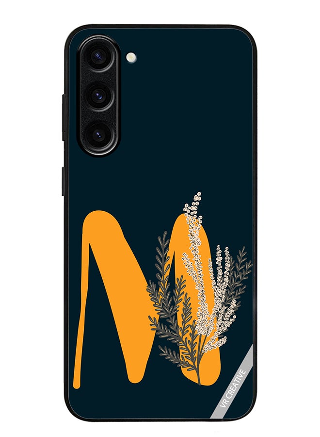 VR CREATIVE Protective Case Cover For Samsung Galaxy S23 FE Alphabet M(113) Design Multicolour - Image 1