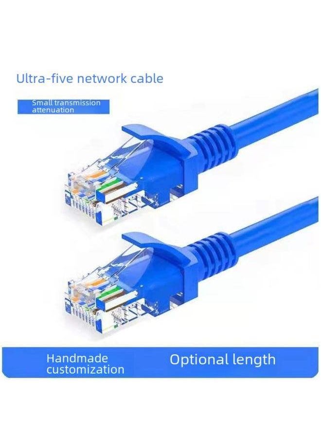 Generic Super Five High-speed Network Cable Internet Cafe Home Computer Router CAT5 Crystal Jumper-Color:Yellow-Line Length:15M  - Image 2