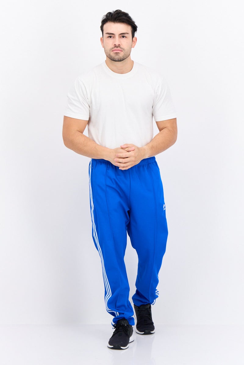 Adidas Men Sportswear Fit Wide Leg Training Sweatpants, Blue - Image 3