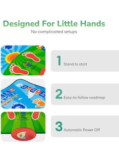TIGER Islamic Electronic Smart Prayer Mat for Kids – Interactive Learning with 10 Languages, 36 Active Keys, Fun & Educational Gift for Children, Perfect for Ramadan  - Image 5