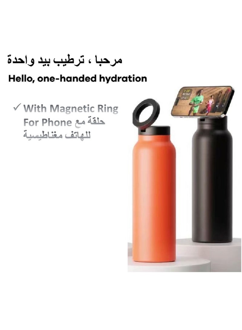 Vacuum Insulated Water Bottle 800ml/24oz - premium black - Image 3