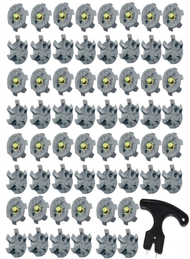 Bepisof 30Pcs Golf Spikes Golf Shoe Spikes Replacements with 1 Cleats Spanner, Spikes Replacement Golf Cleats for Any Shoe,for Cricket Shoe Player - Image 1