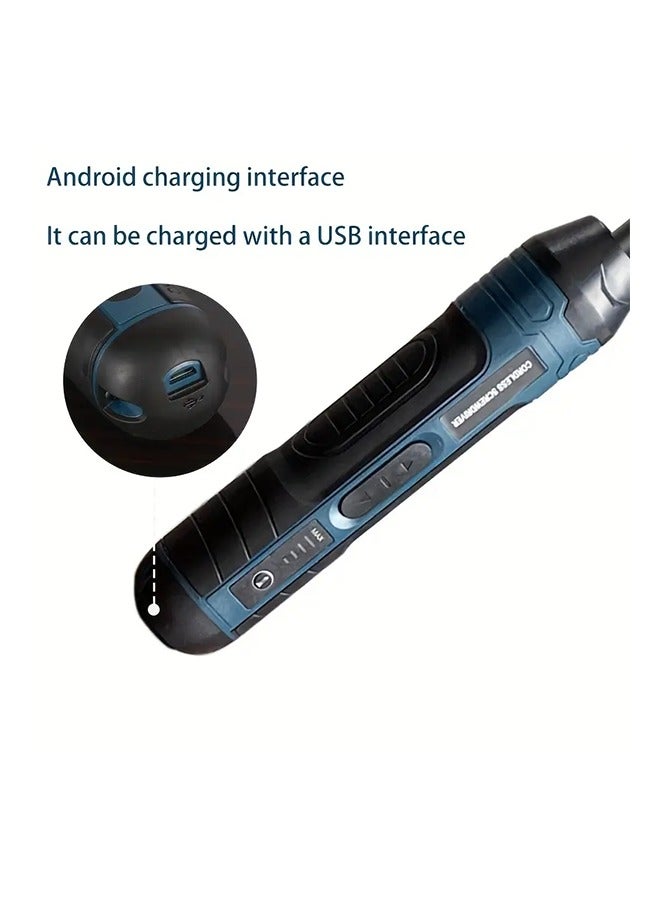 3.6V lithium cordless screwdriver Cordless Electric Screwdriver Set Power Screwdriver 4 torque setting  - Image 3