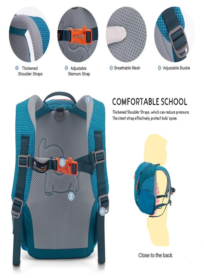 MOUNTAINTOP 8L Kids Backpack,Toddler Backpack Travel Daypack with Chest Strap,Small Backpack for Preschool and Kindergarten - Image 3