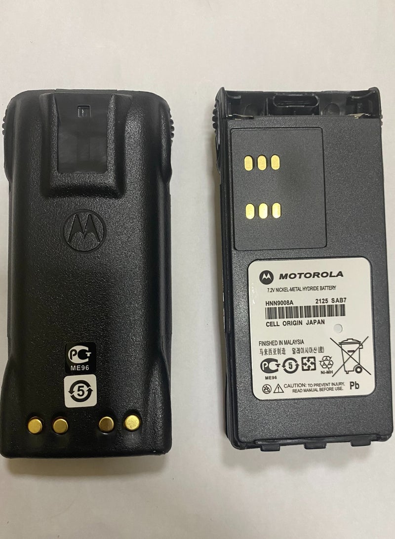 HNN9008A Battery for Motorola GP 7.2V NICKEL-METAL HYDRIDE BATTERY. - Image 4