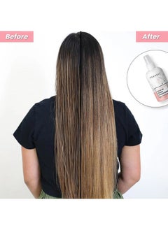FoxyBae Leave In Conditioner Spray - with Biotin - Hair Detangler for Dryness & Damage - Hydrating, Conditioning, Detangling - Flaminglow - 8 Fl Oz  - Image 3