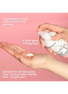 FoxyBae Leave In Conditioner Spray - with Biotin - Hair Detangler for Dryness & Damage - Hydrating, Conditioning, Detangling - Flaminglow - 8 Fl Oz  - Image 5