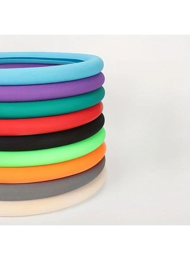 Purple Silicone Steering Wheel Cover Non Slip Grip All Season Comfort Easy Install - Image 3
